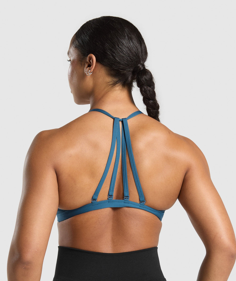 Minimal Sports Bra Success Blue