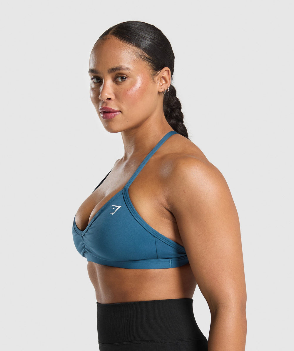 Minimal Sports Bra Success Blue