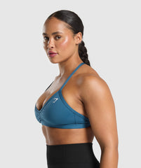 Minimal Sports Bra Success Blue