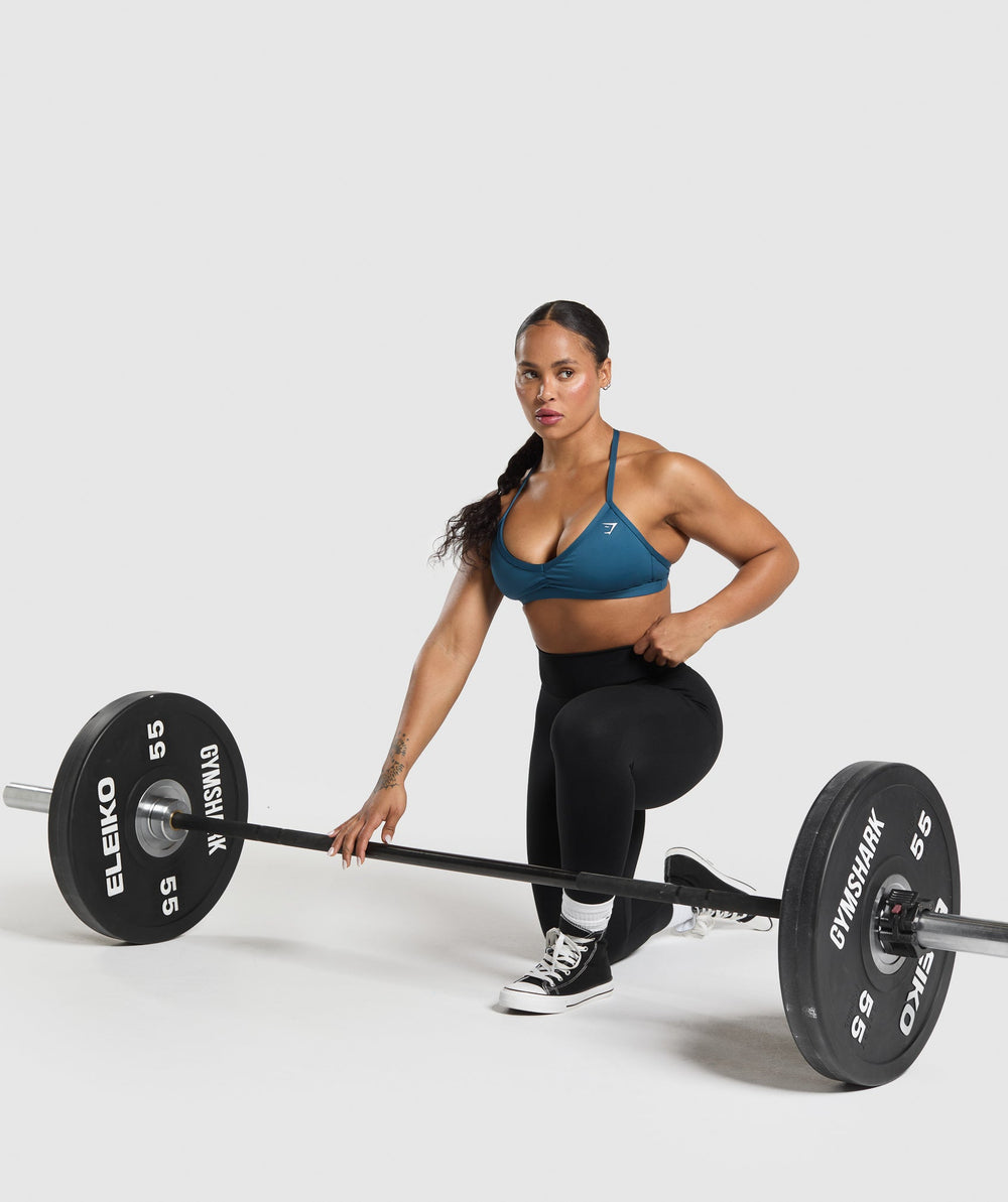 Minimal Sports Bra Success Blue