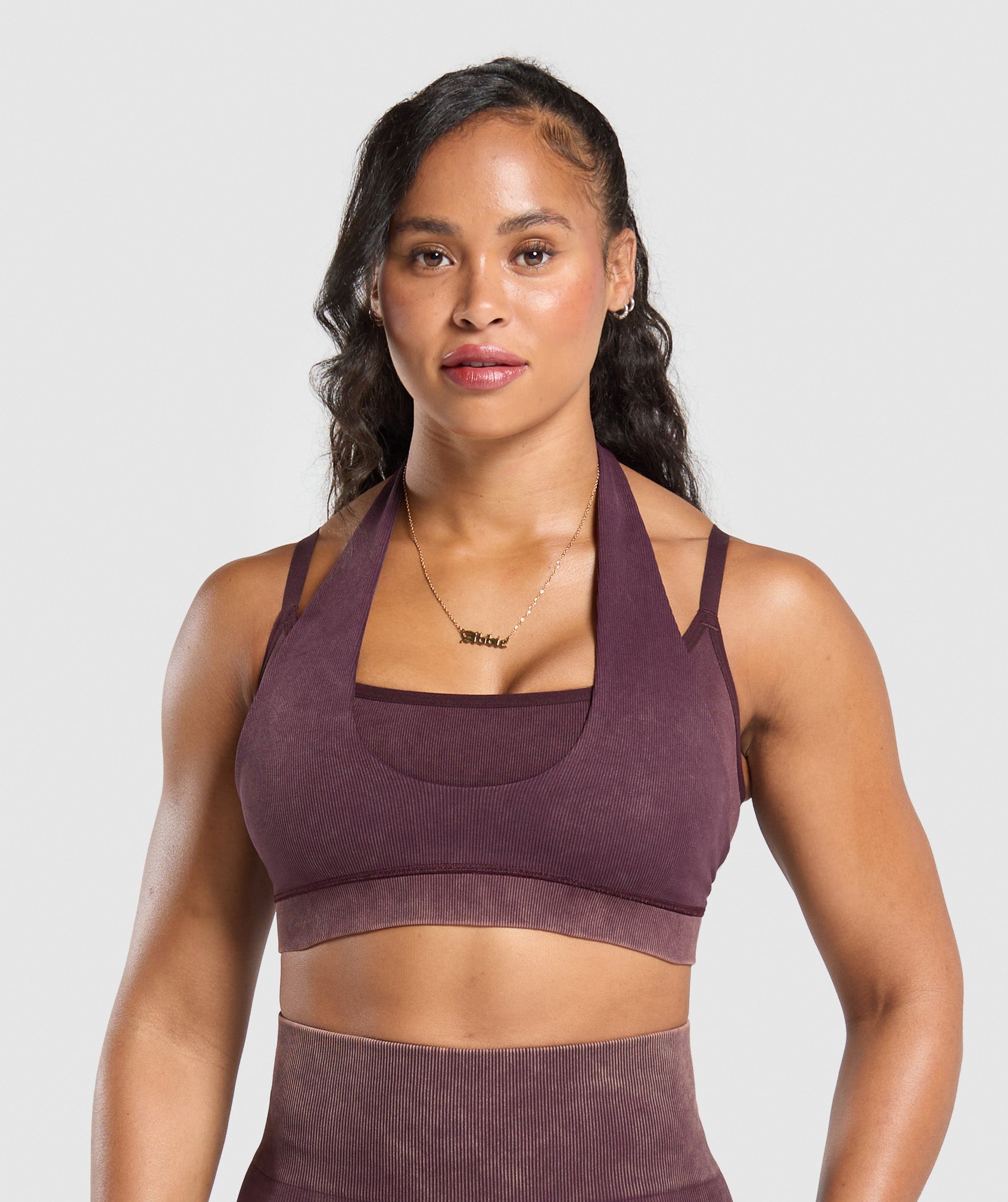 Gains Seamless Bralette Depth Purple