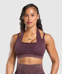 Gains Seamless Bralette Depth Purple
