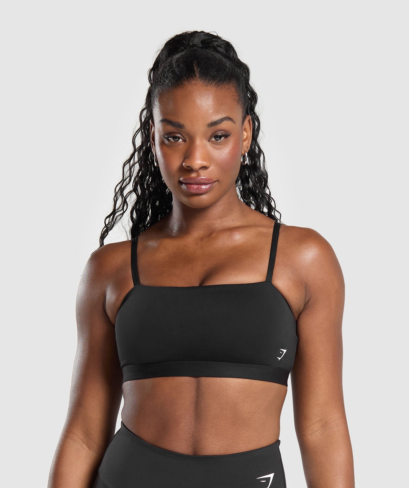 Cut Out Bandeau Black