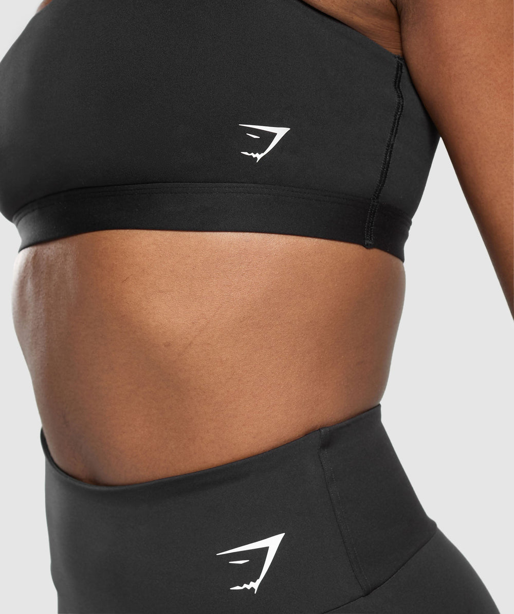 Cut Out Bandeau Black