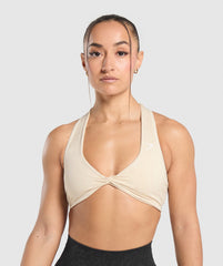 Adapt Safari Seamless Bralette Ecru White/Cream Beige