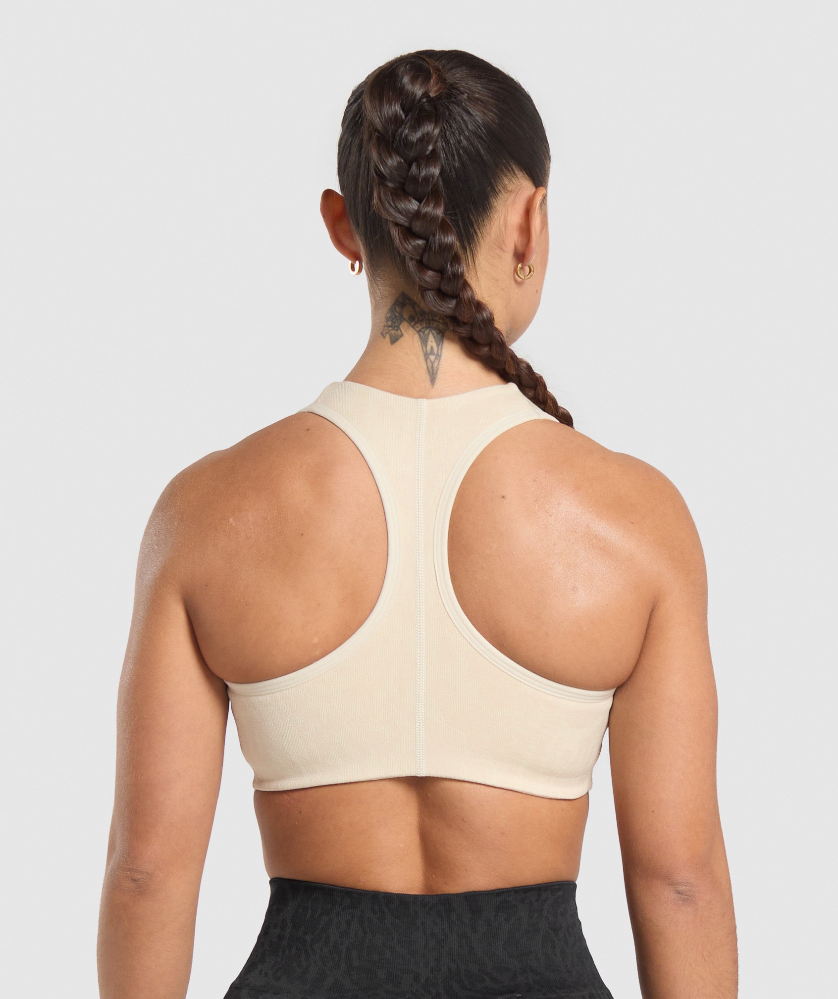 Adapt Safari Seamless Bralette Ecru White/Cream Beige