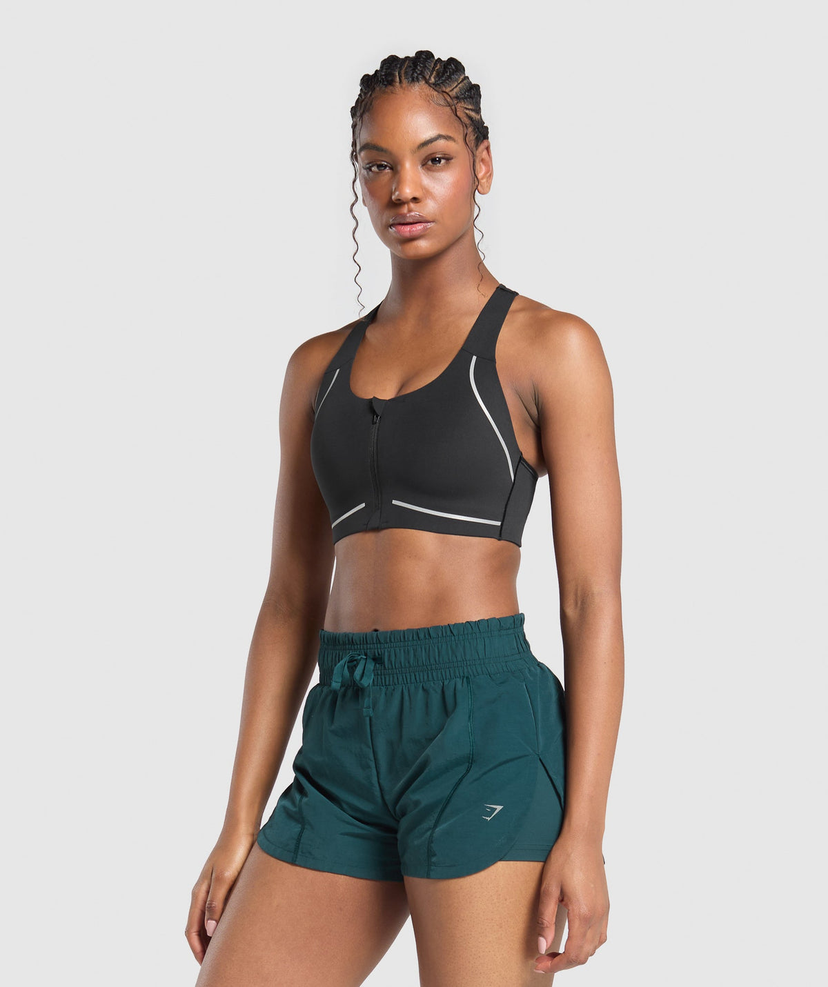 Running Sports Bra Black