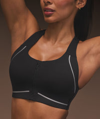 Running Sports Bra Black