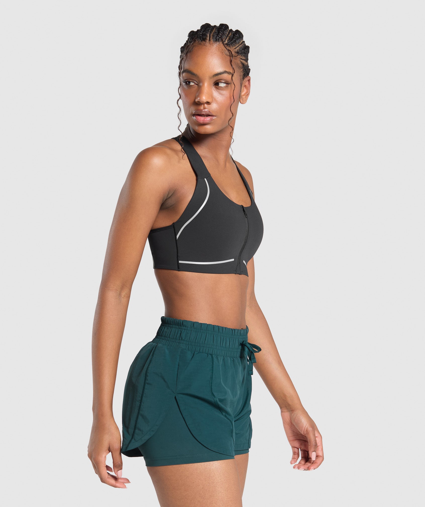 Running Sports Bra Black
