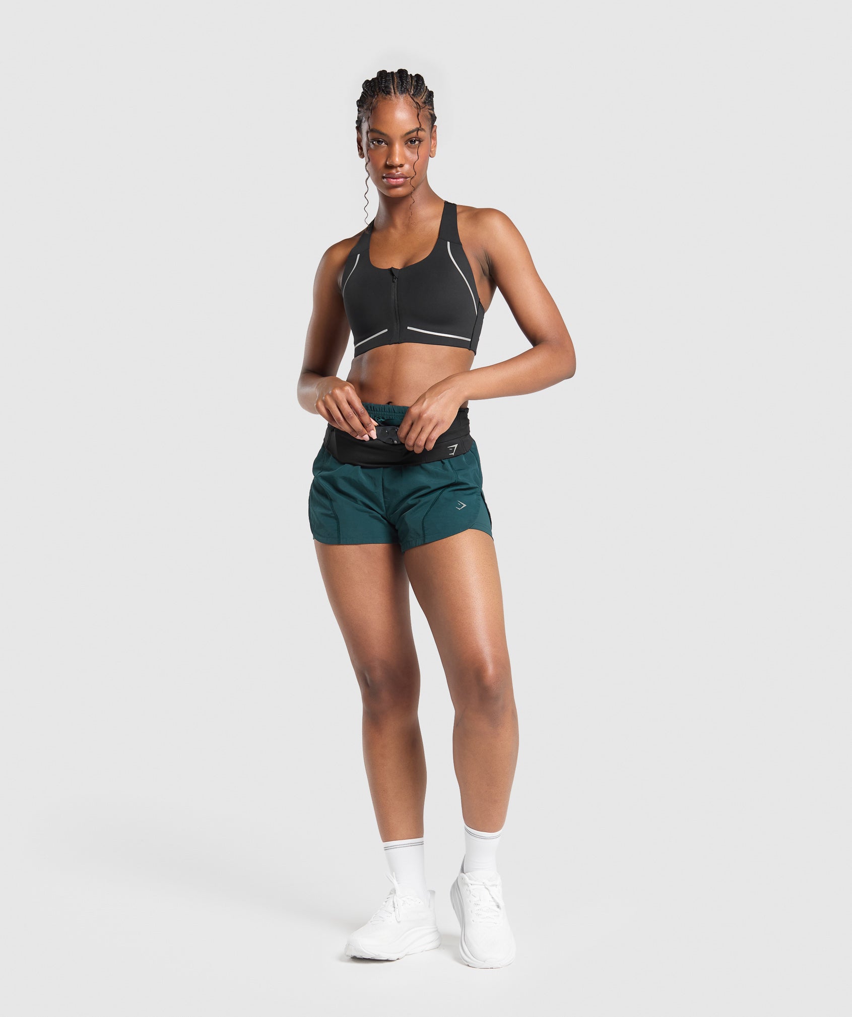 Running Sports Bra Black
