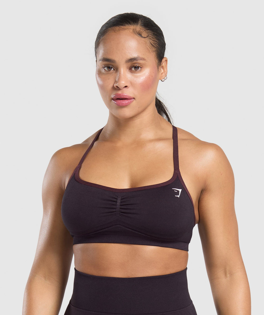 Lift Seamless Sports Bra Depth Purple/Black Marl