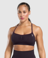 Lift Seamless Sports Bra Depth Purple/Black Marl