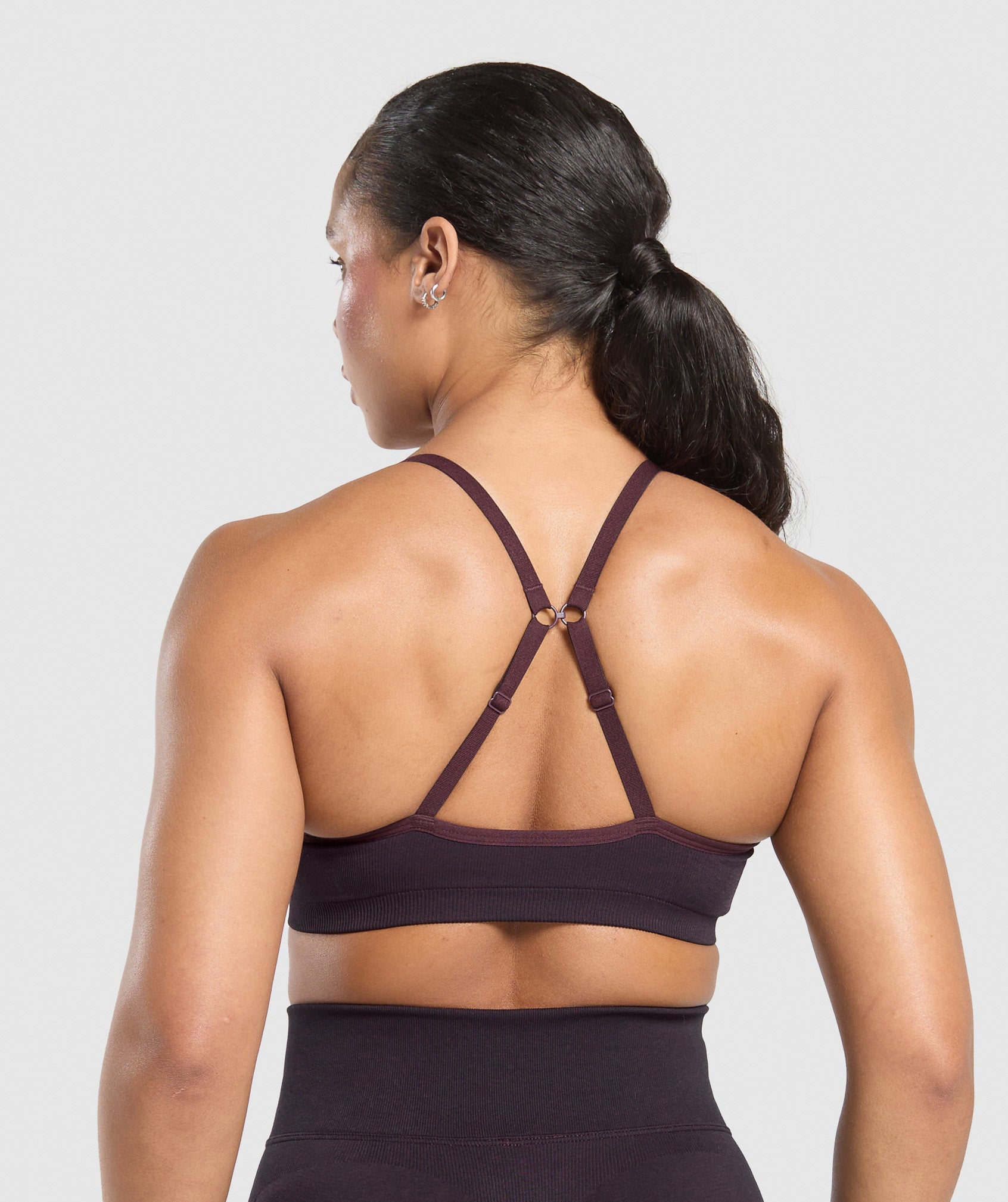 Lift Seamless Sports Bra Depth Purple/Black Marl