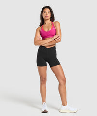 Double Up Sports Bra Winning Pink/Coral Red