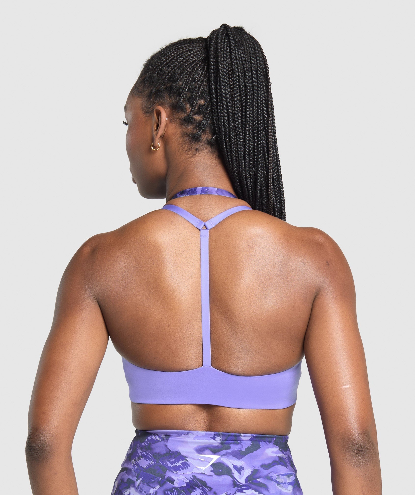 Reps T Back Sports Bra Record Purple/Fresh Lilac
