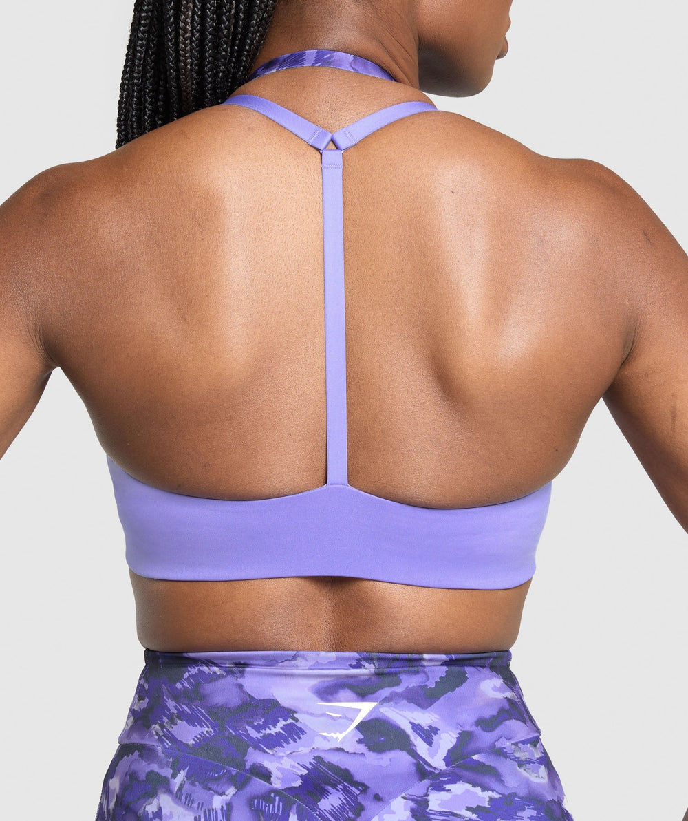 Reps T Back Sports Bra Record Purple/Fresh Lilac