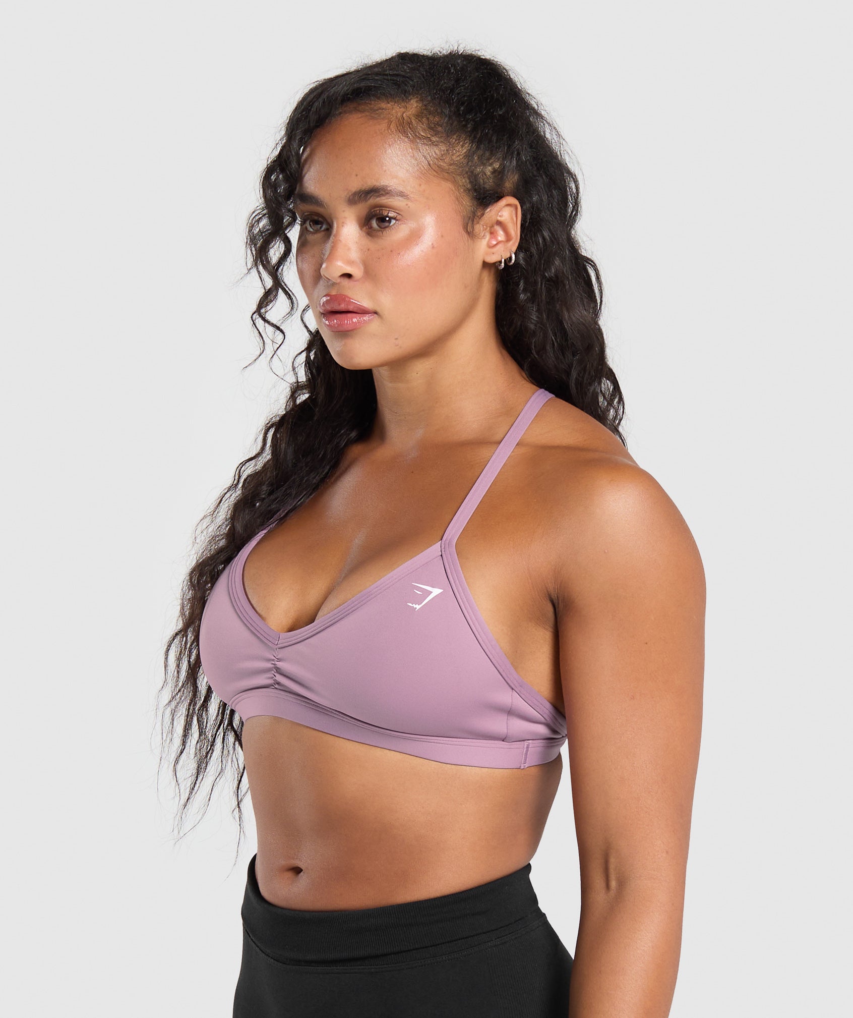 Minimal Sports Bra Soft Purple