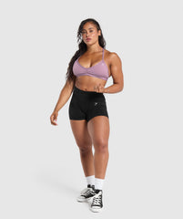 Minimal Sports Bra Soft Purple