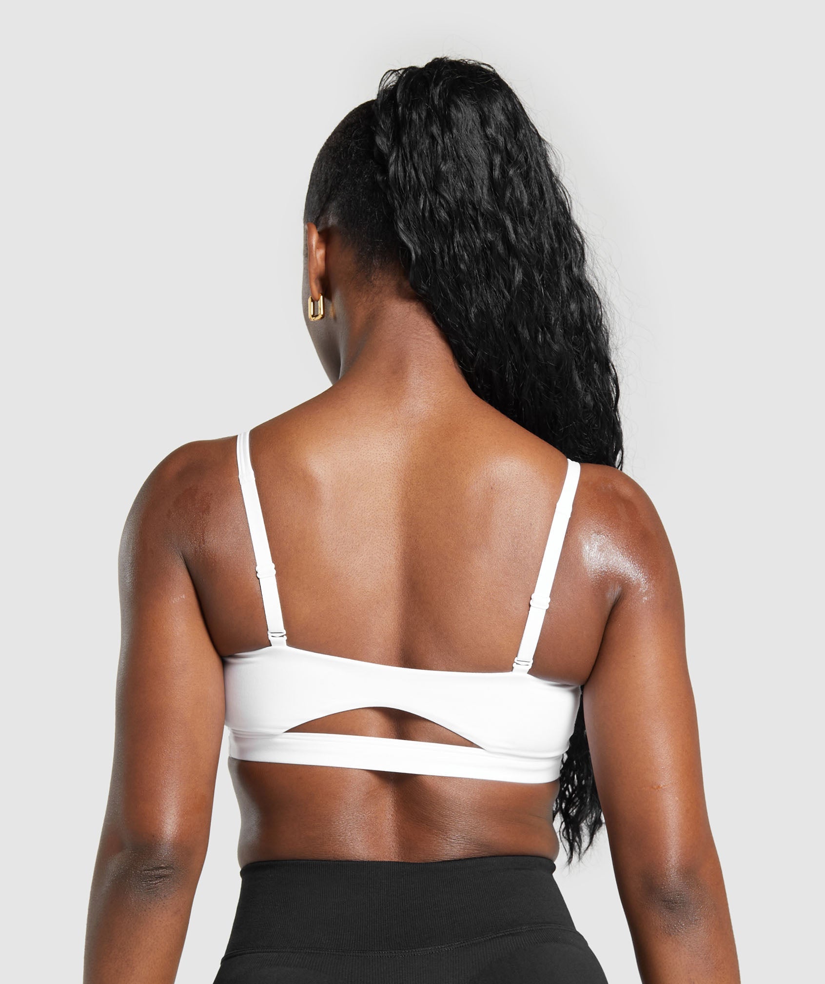 Cut Out Bandeau White