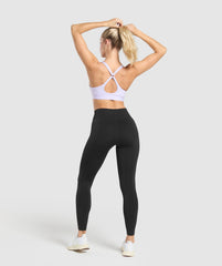 Peek A Boo Sports Bra Fresh Lilac