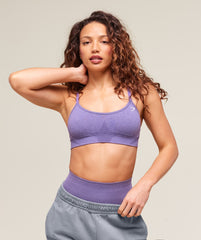Vital Sports Bra Functional Purple Marl