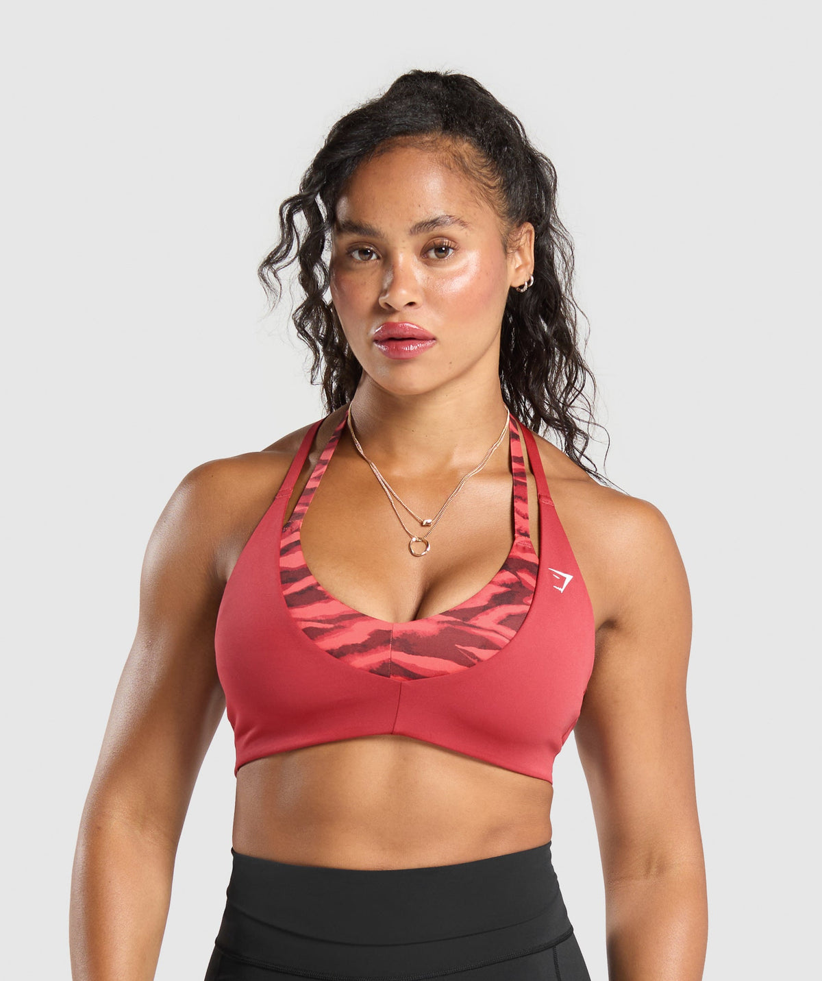 Power x T Back Sports Bra Varsity Pink