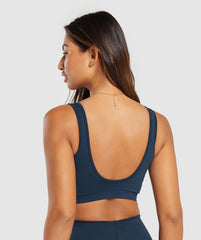 Everyday Seamless Sports Bra Navy