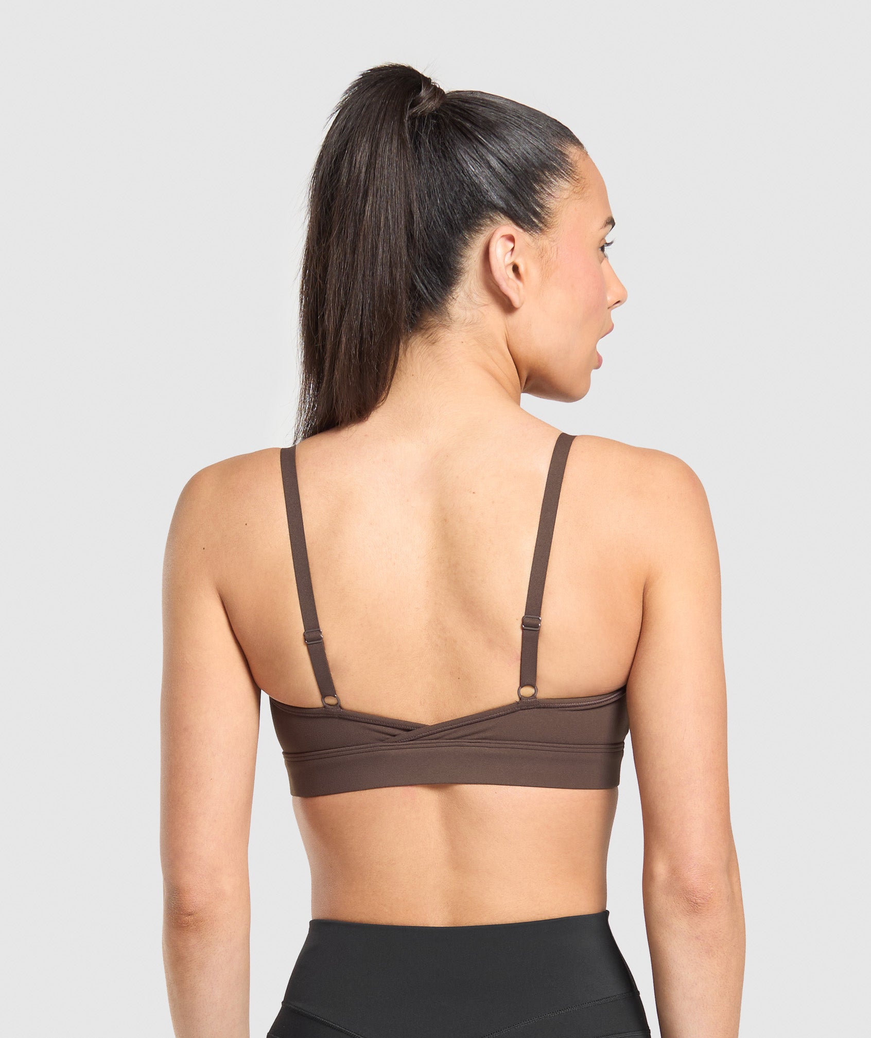 Superset Sports Bra Deep Brown