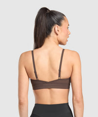 Superset Sports Bra Deep Brown