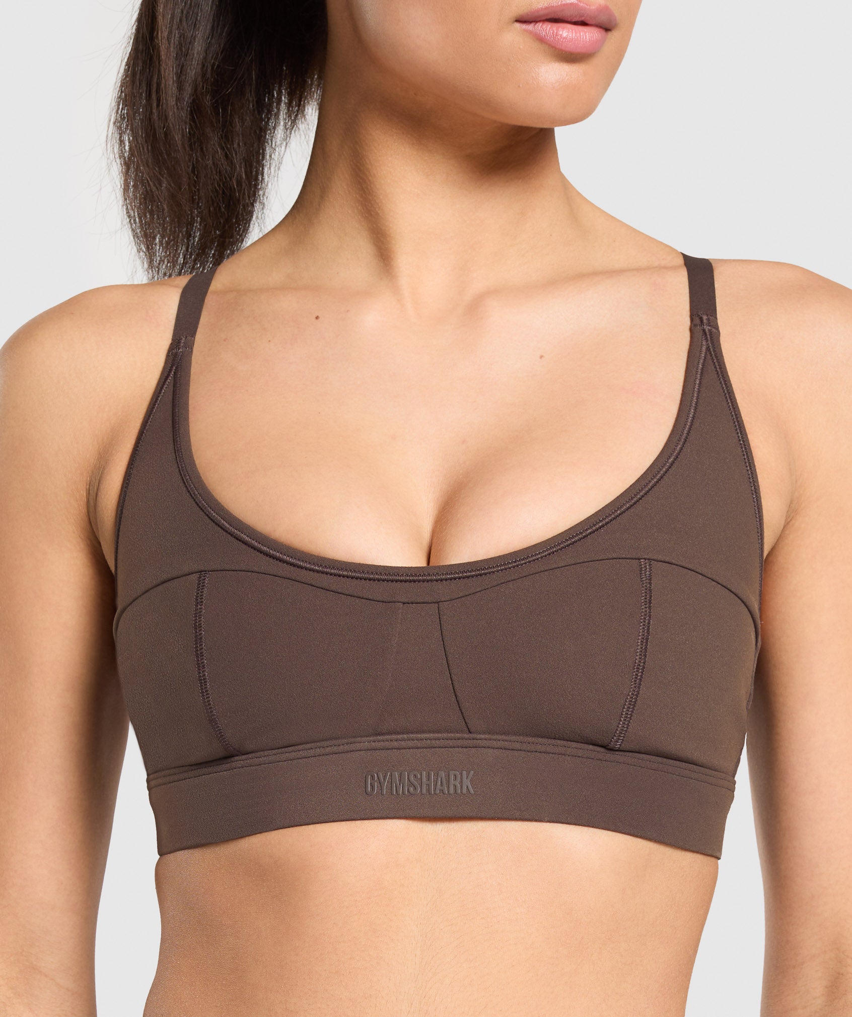 Superset Sports Bra Deep Brown