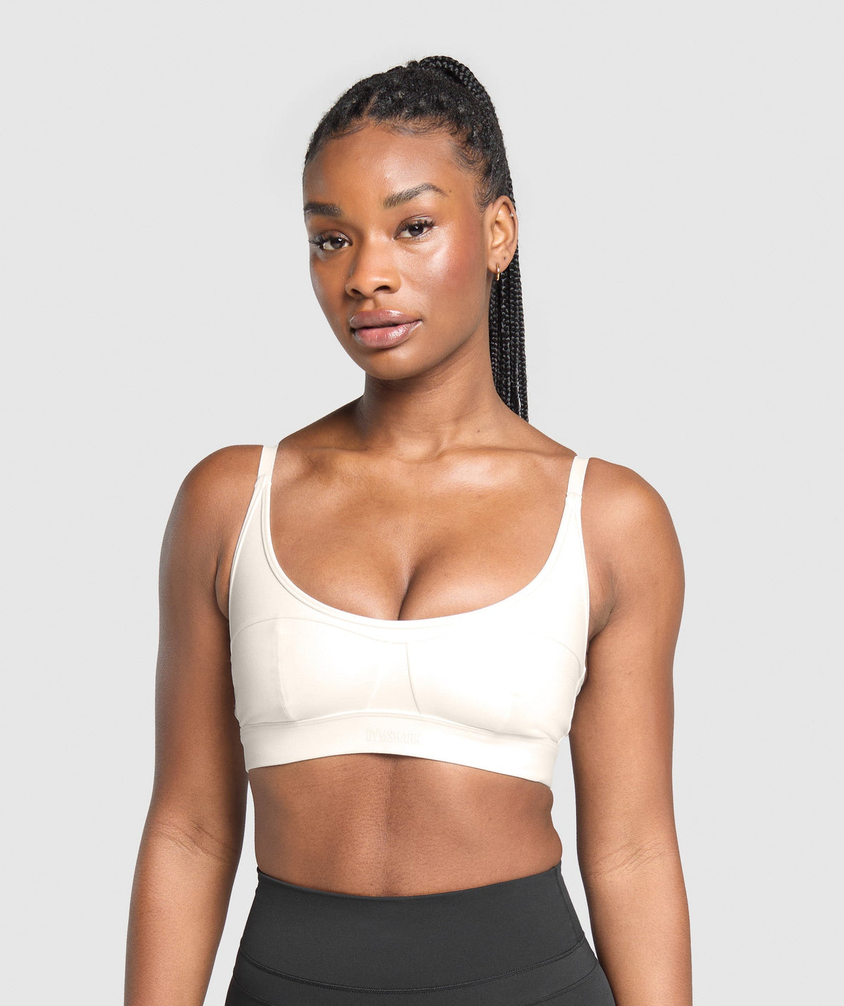 Superset Sports Bra Soft White