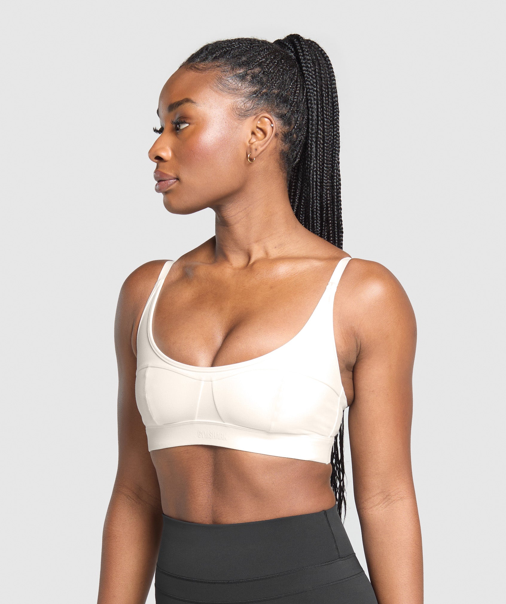 Superset Sports Bra Soft White