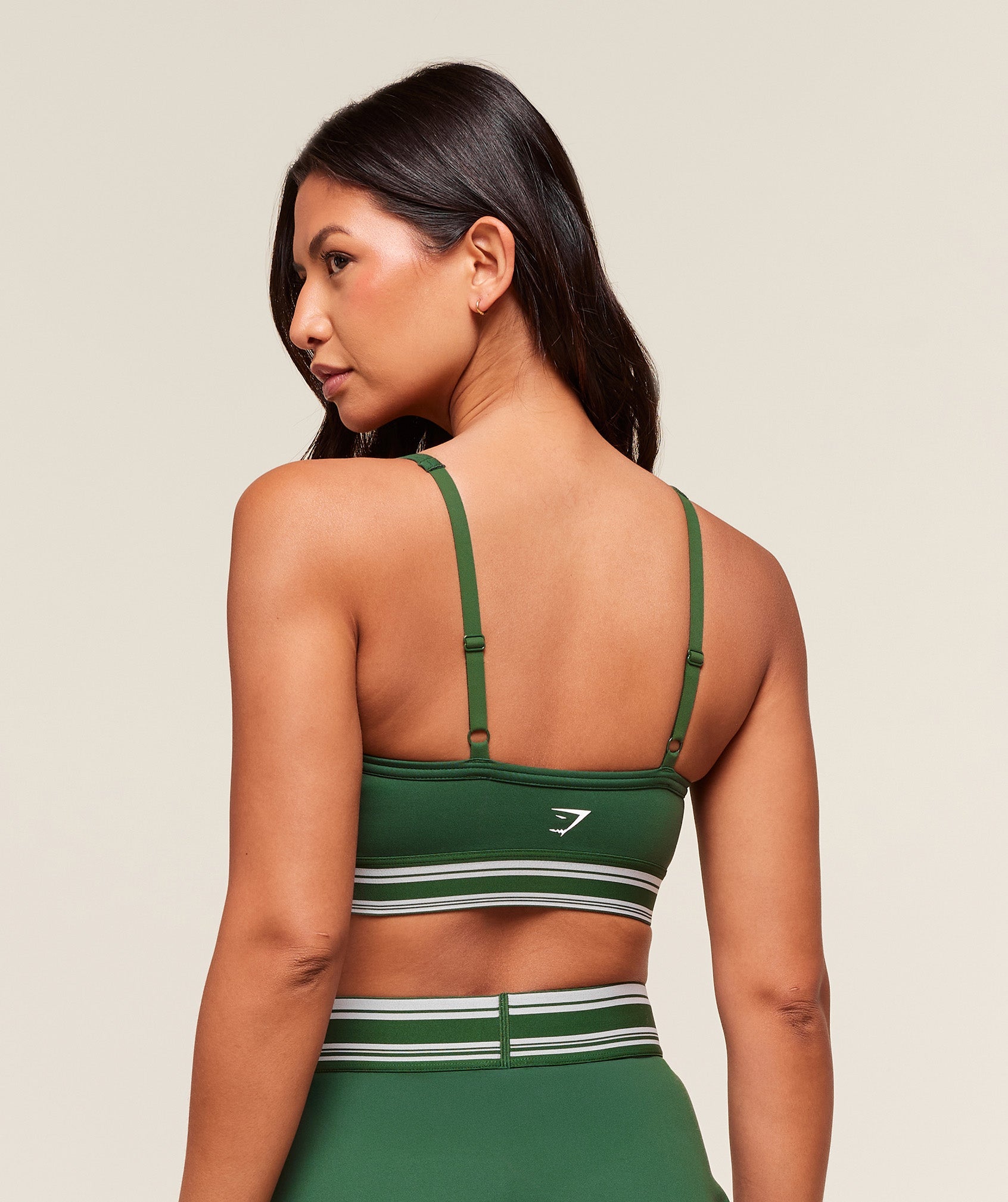 Retro Sports Bra Classic Green