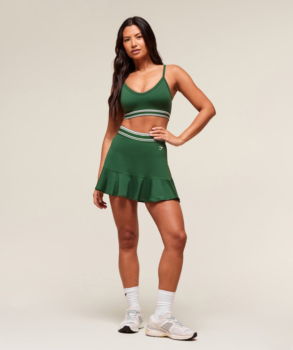 Retro Sports Bra Classic Green