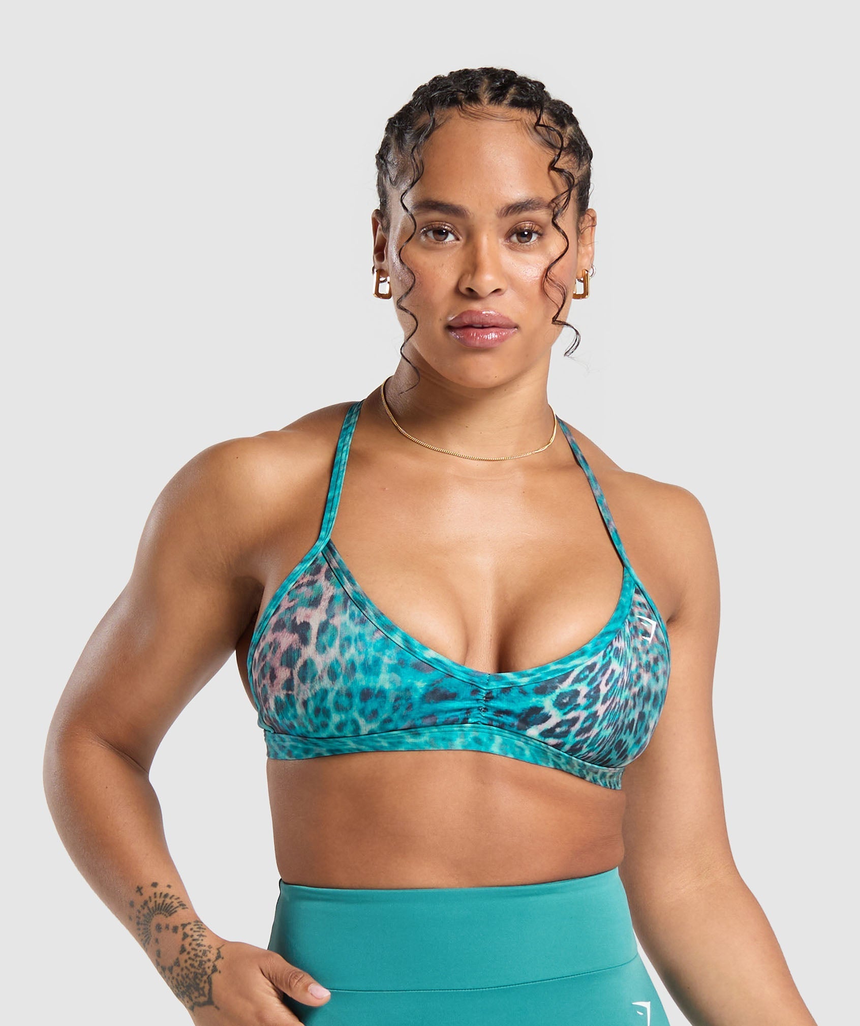 Power X Minimal Sports Bra Bondi Teal