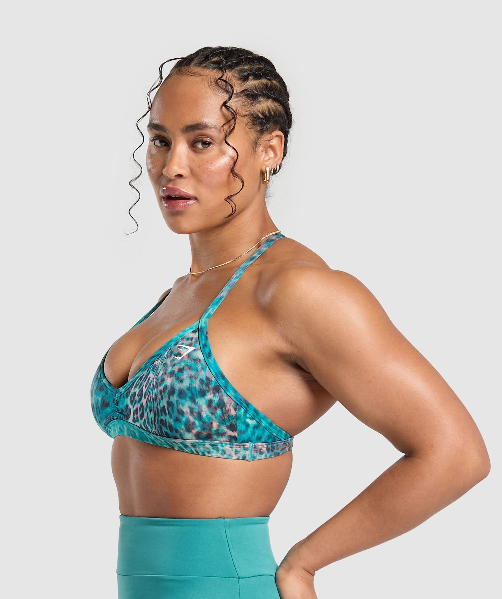 Power X Minimal Sports Bra Bondi Teal