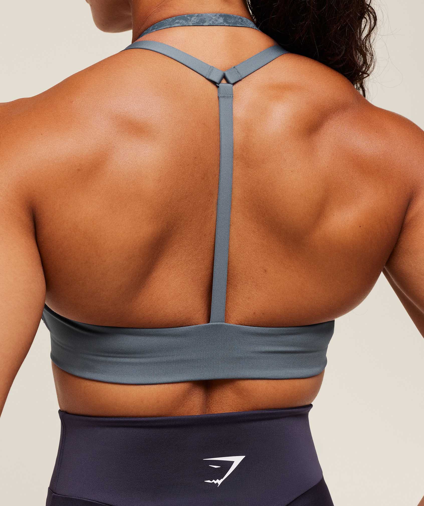 Reps T Back Sports Bra Iron Blue/Pantone Midnight Navy