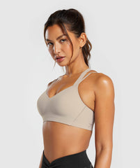 Apex Limit Sports Bra Stone Pink