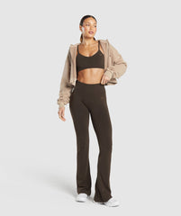 Luxe Seamless Bralette Walnut Brown Marl