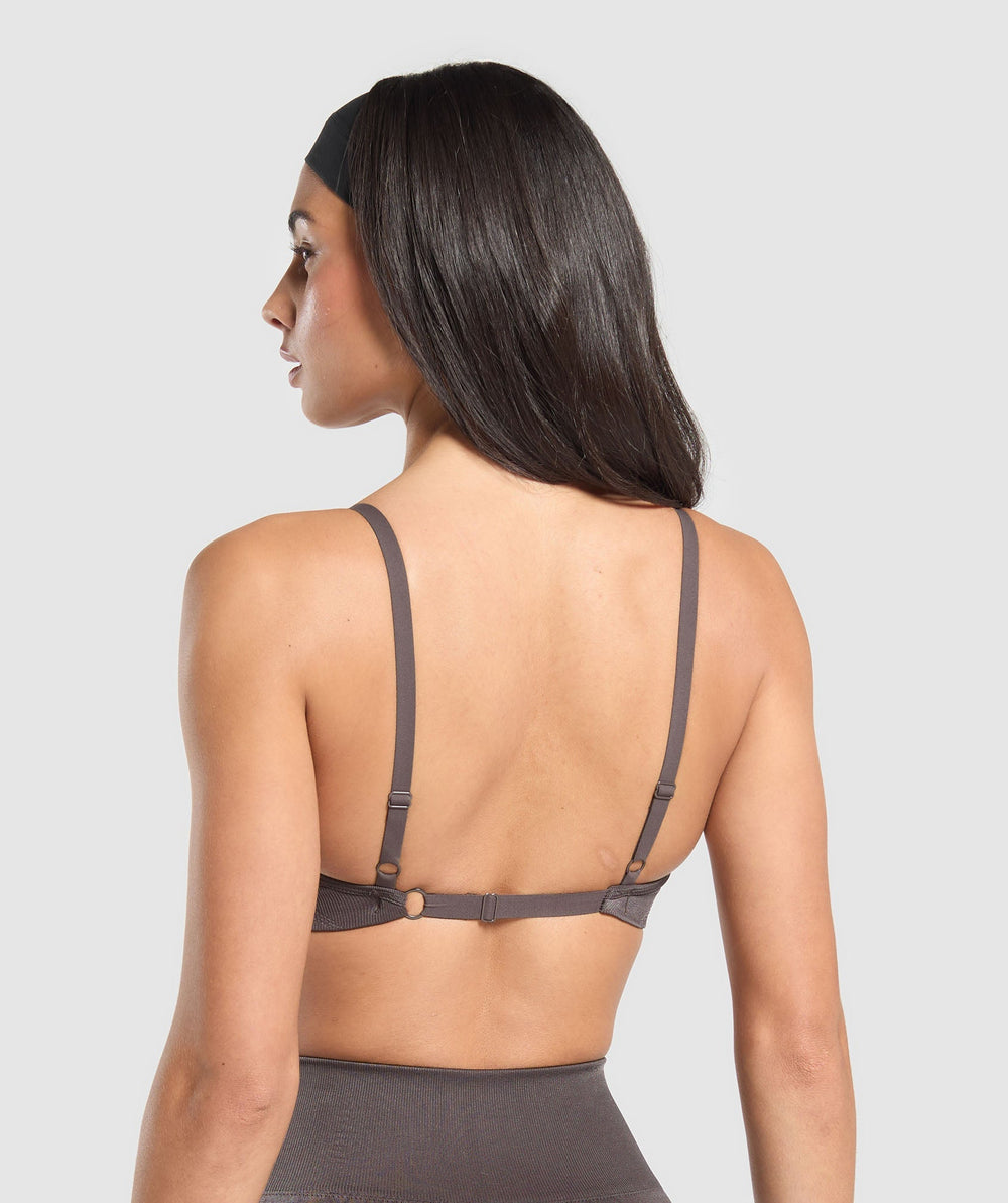 Vital Shine Limited Edition Sports Bra Greyed Purple