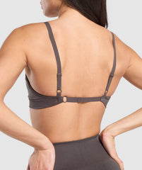 Vital Shine Limited Edition Sports Bra Greyed Purple