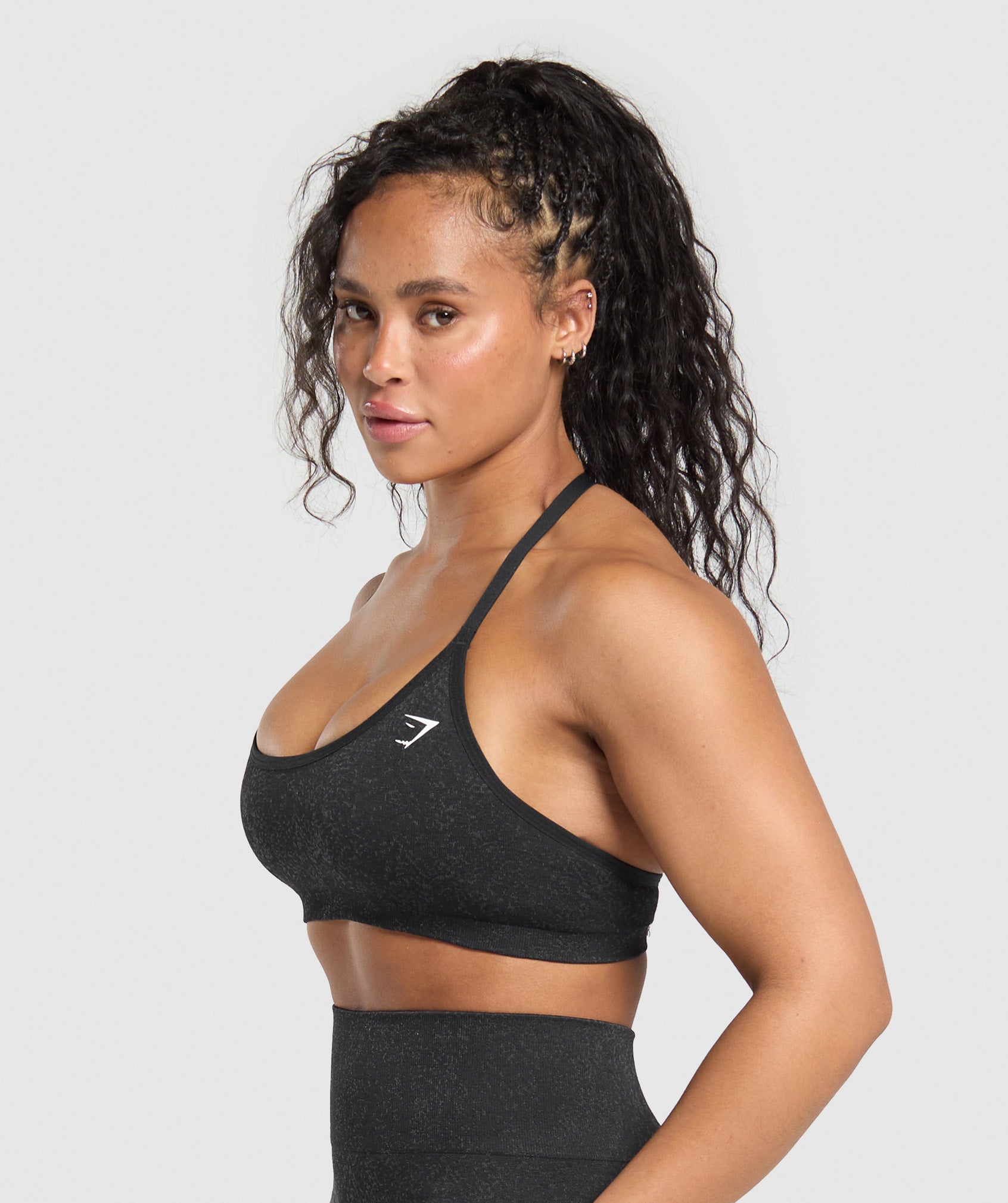 Adapt Fleck T-Back Bra Black