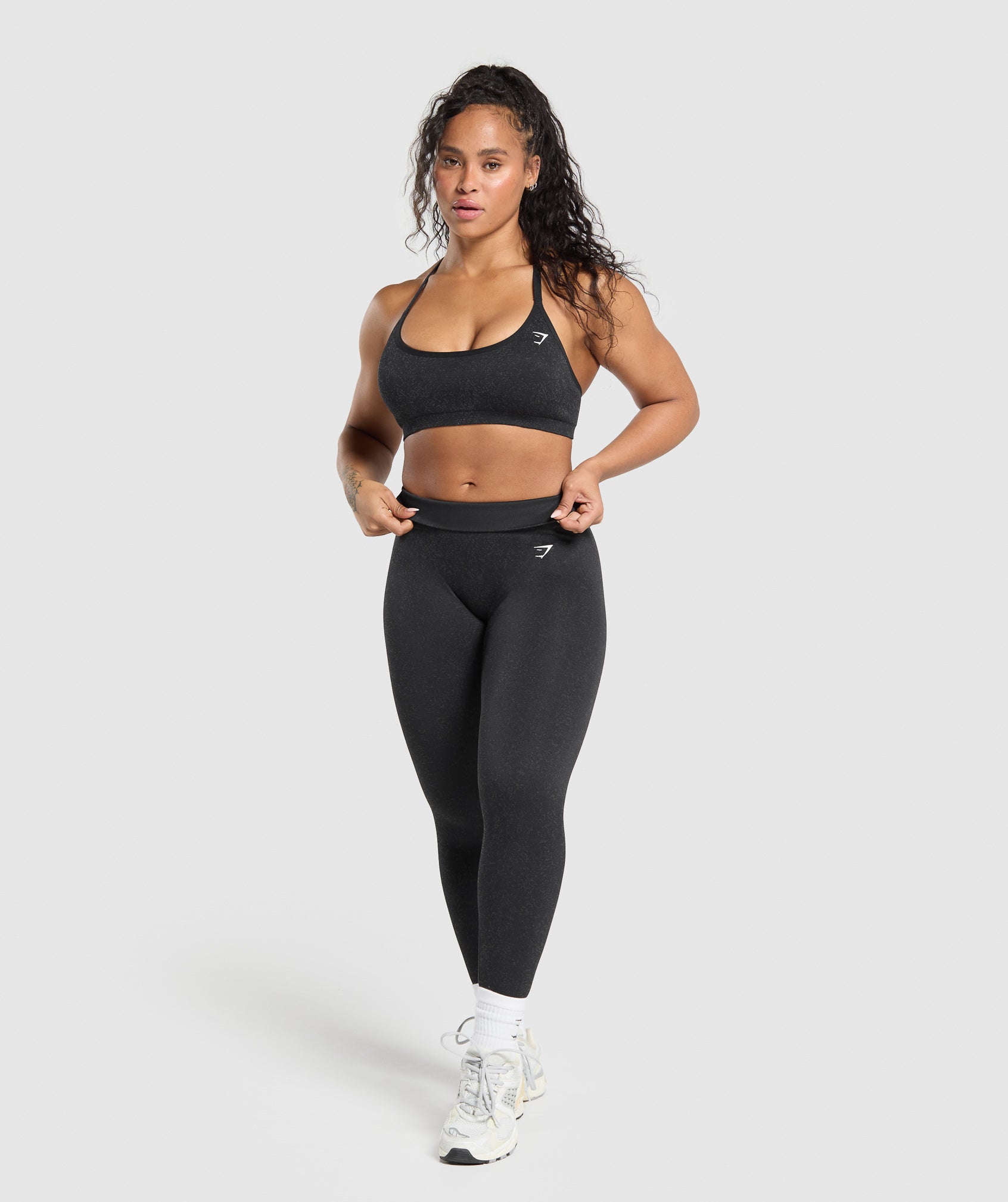 Adapt Fleck T-Back Bra Black