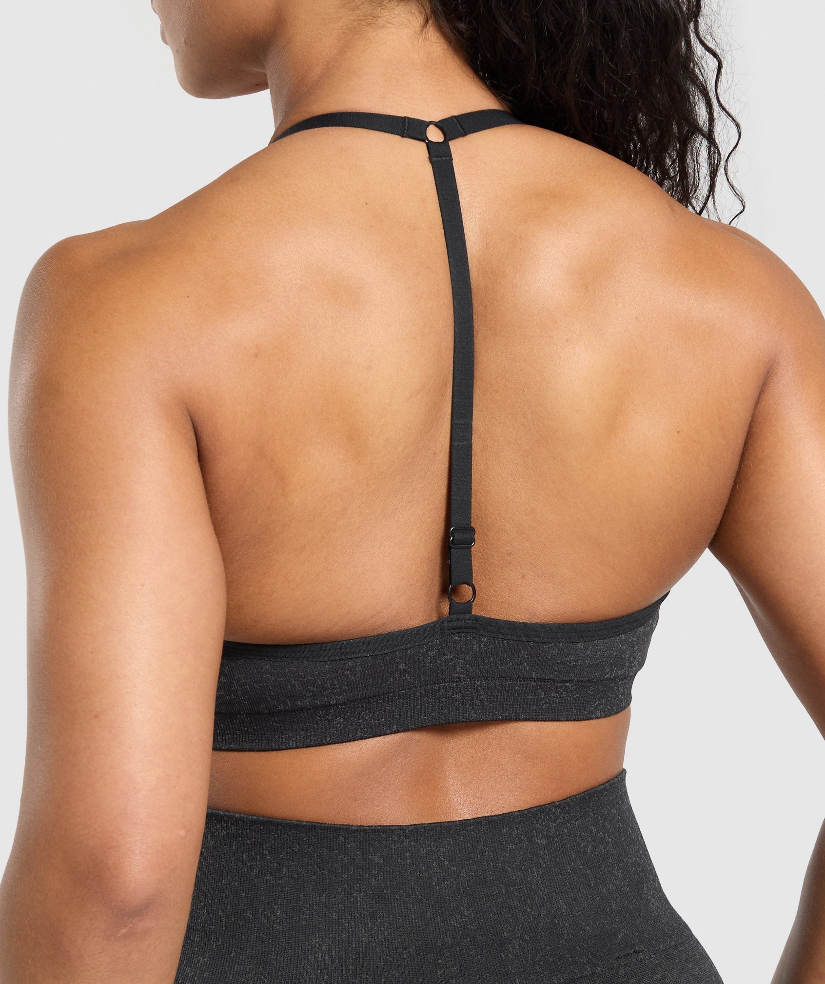Adapt Fleck T-Back Bra Black