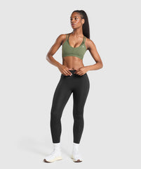Double Up Sports Bra Core Olive/Winter Olive