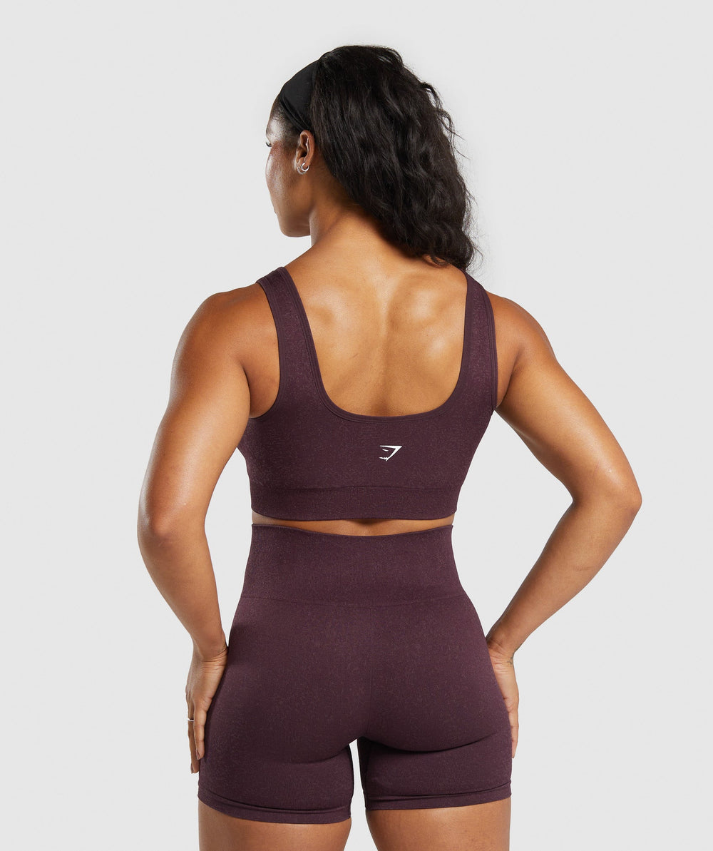Adapt Fleck Sports Bra Depth Purple/ Steel Purple