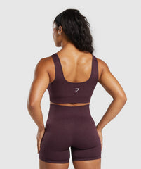 Adapt Fleck Sports Bra Depth Purple/ Steel Purple