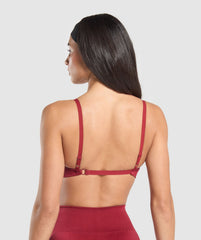 Vital Shine Limited Sports Bra Reps Red