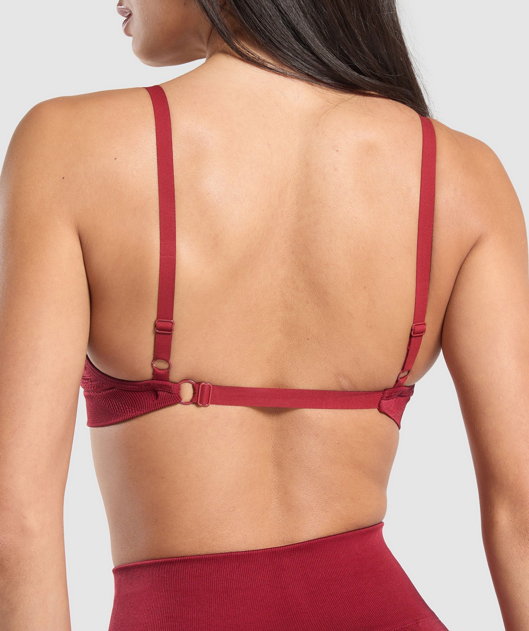 Vital Shine Limited Sports Bra Reps Red
