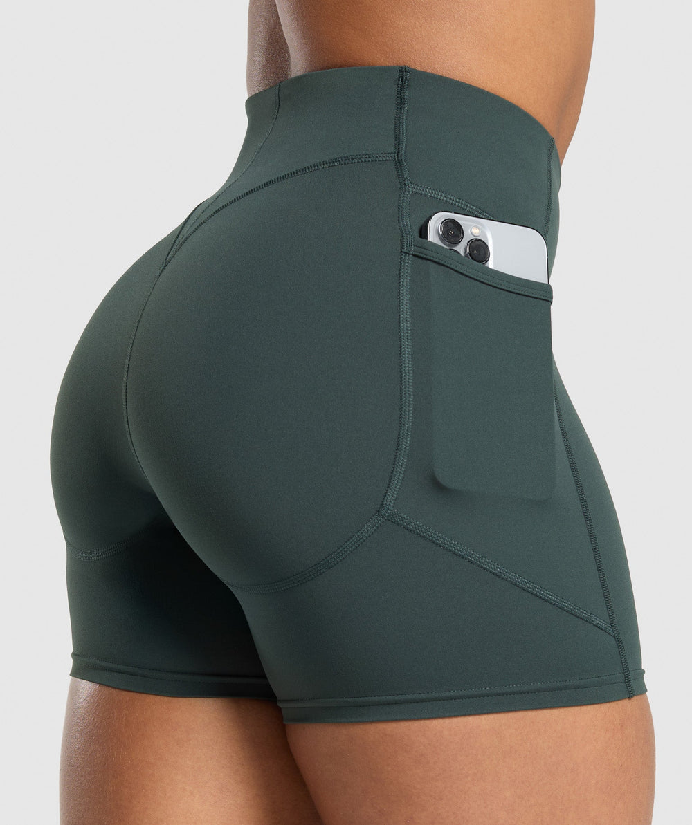 Lifting Pocket Shorts Darkest Teal